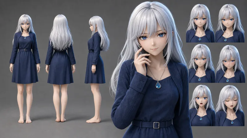 aoi 3d anime vocalist character sheet v2