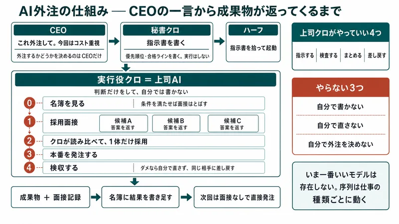 ai outsourcing mechanism infographic